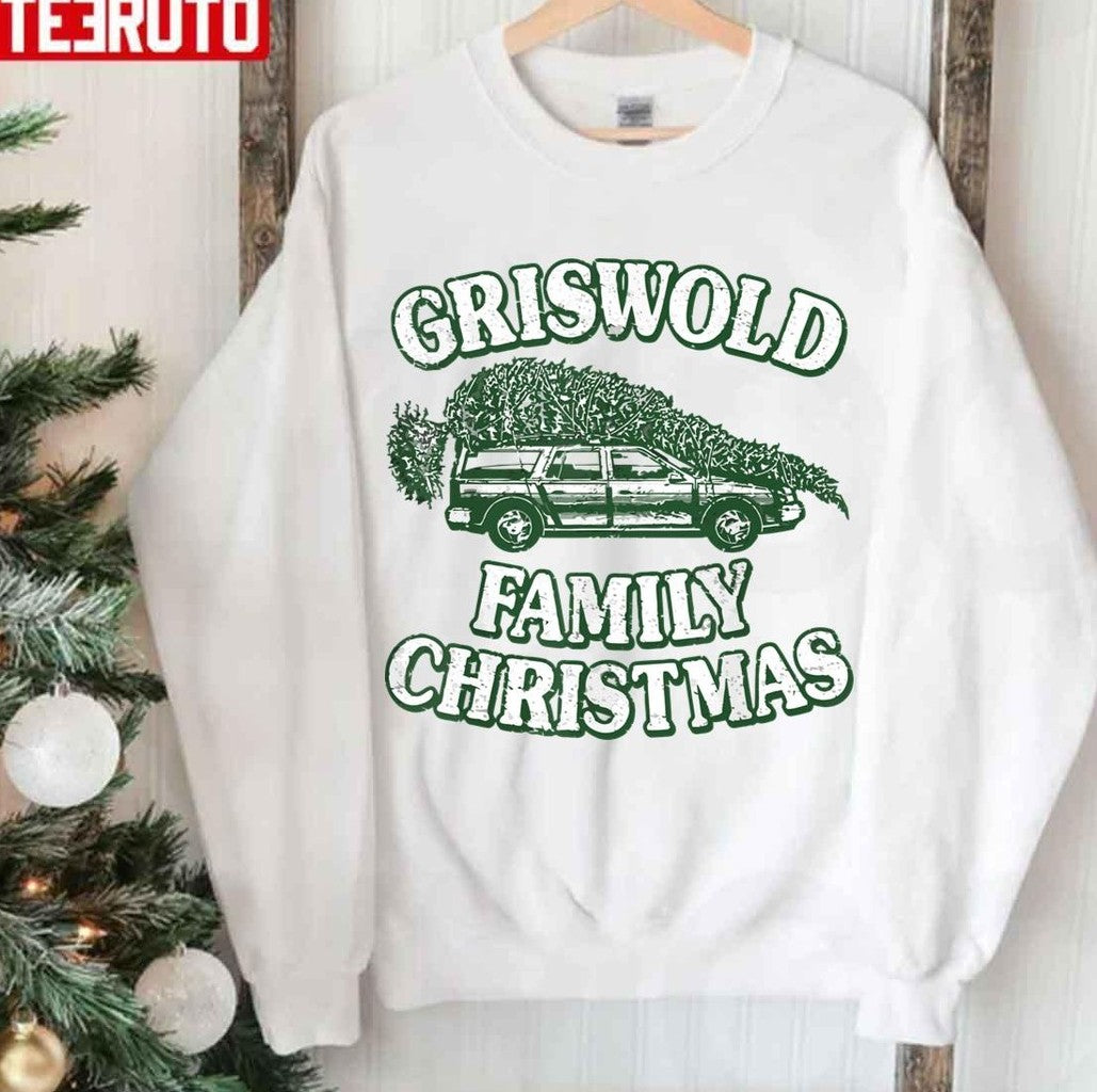 National Lampoon's Christmas Vacation Family Christmas Car Unisex Sweatshirt - T-Shirt, Sweatshirt, Hoodie