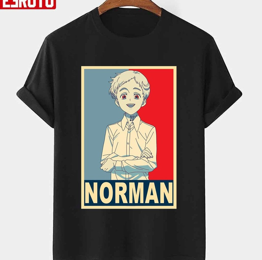 Portrait Of Norman Hope Poster The Promised Neverland Unisex T-shirt - T-Shirt, Sweatshirt, Hoodie