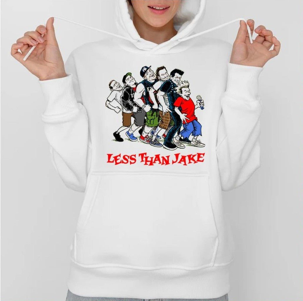 Nervous In The Alley Less Than Jake Unisex Hoodie - T-Shirt, Sweatshirt, Hoodie