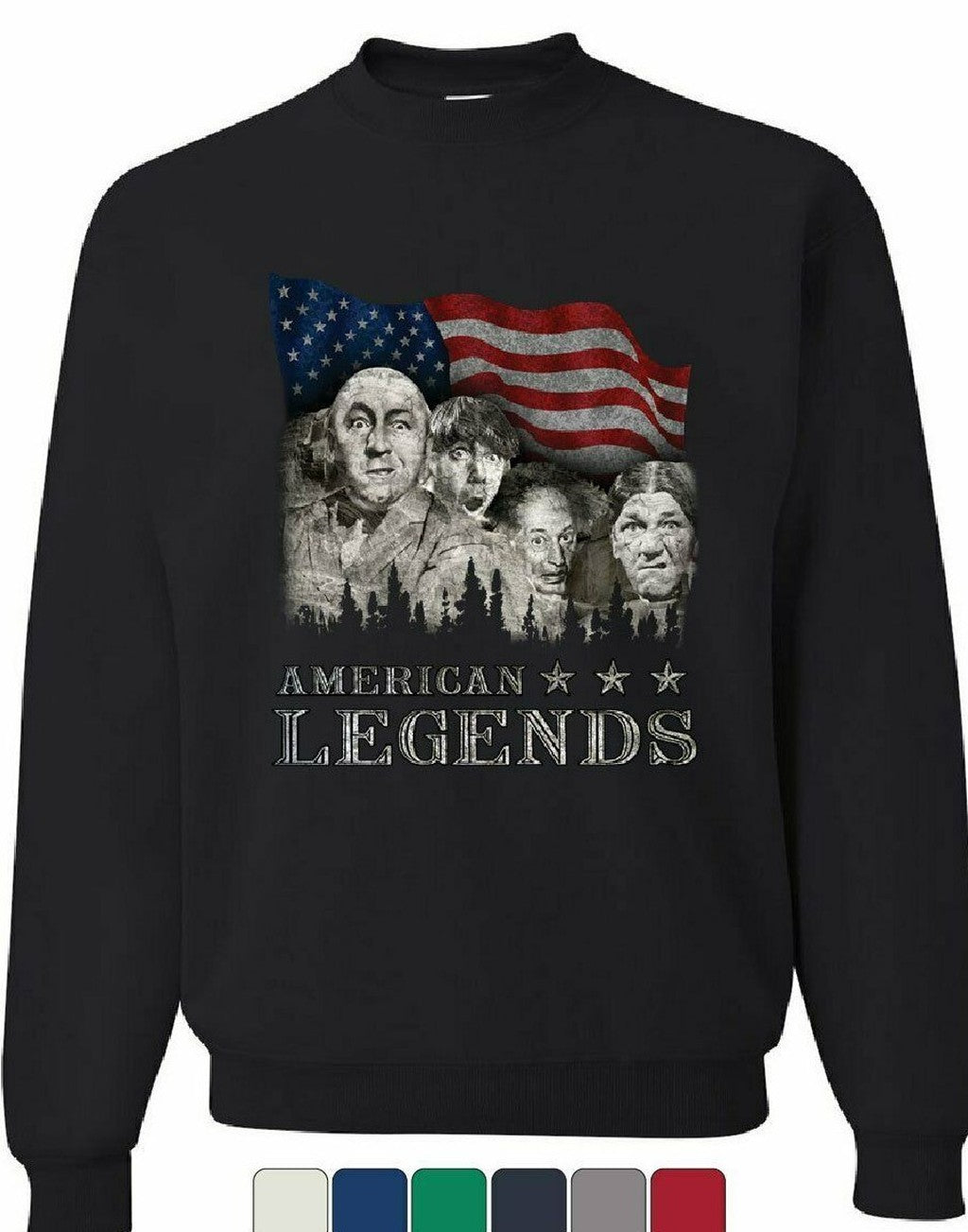 Rushmorons The Three Stooges Sweatshirt - T-Shirt, Sweatshirt, Hoodie