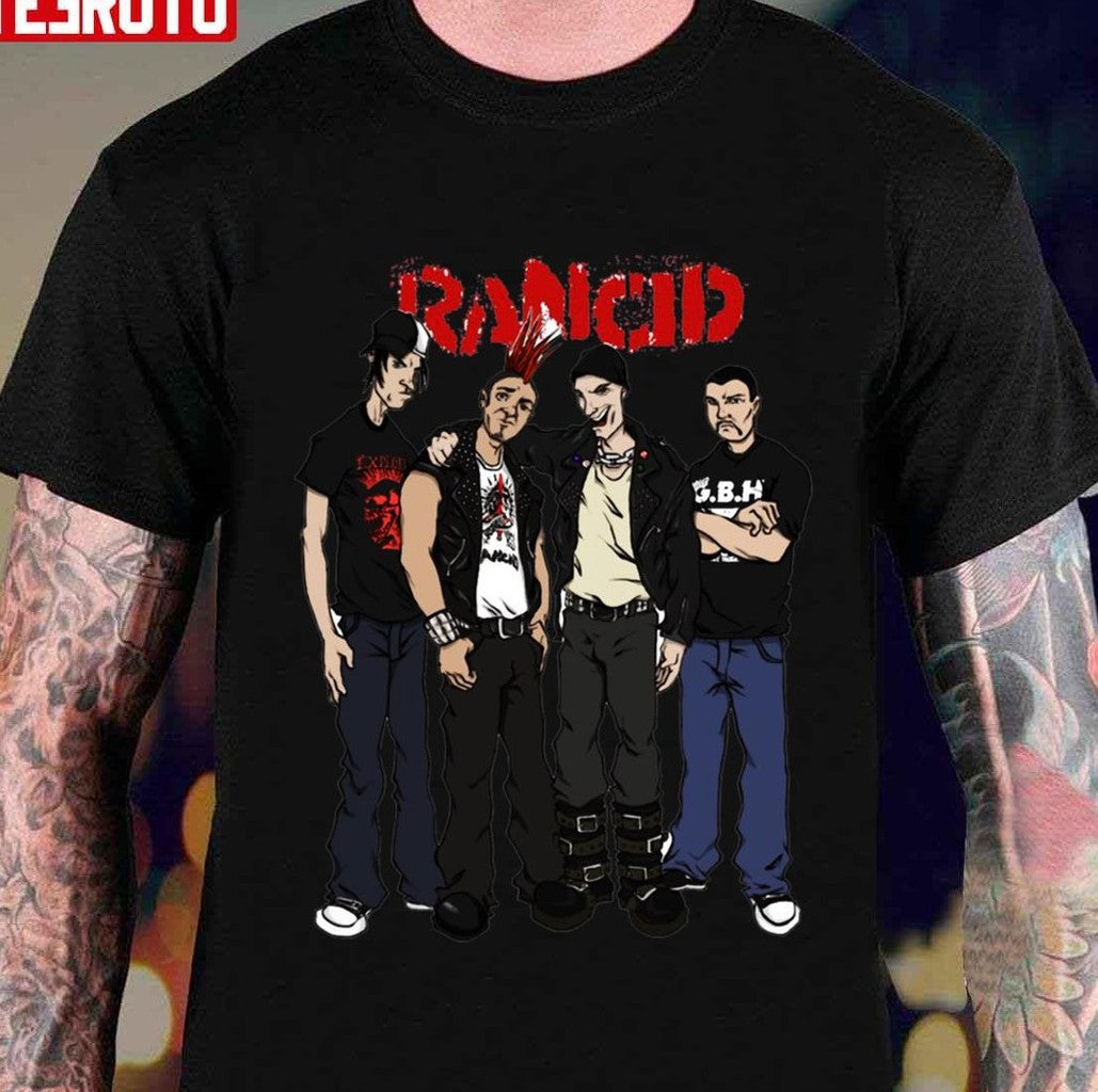 Most Popular Music Rancid Unisex T-shirt - T-Shirt, Sweatshirt, Hoodie