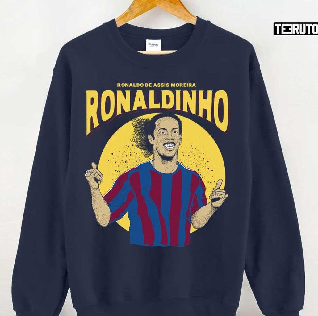 Ronaldinho Legend Of Football Fanart Unisex Sweatshirt - T-Shirt, Sweatshirt, Hoodie