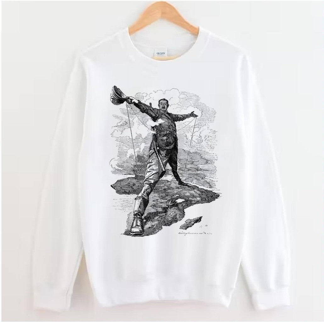 Rhodes Colossus Vintage Design Unisex Sweatshirt - T-Shirt, Sweatshirt, Hoodie