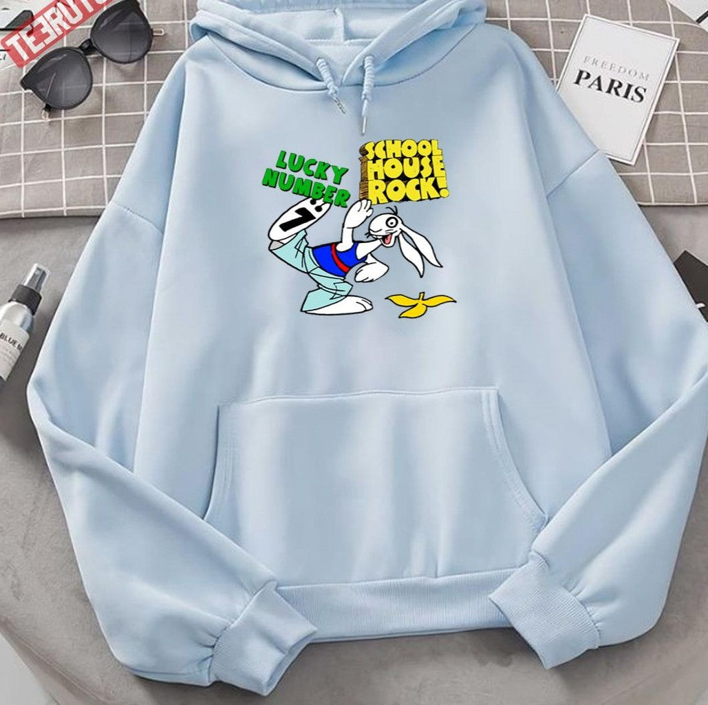 Schoolhouse Rock Lucky Number Seven Unisex Hoodie - T-Shirt, Sweatshirt, Hoodie