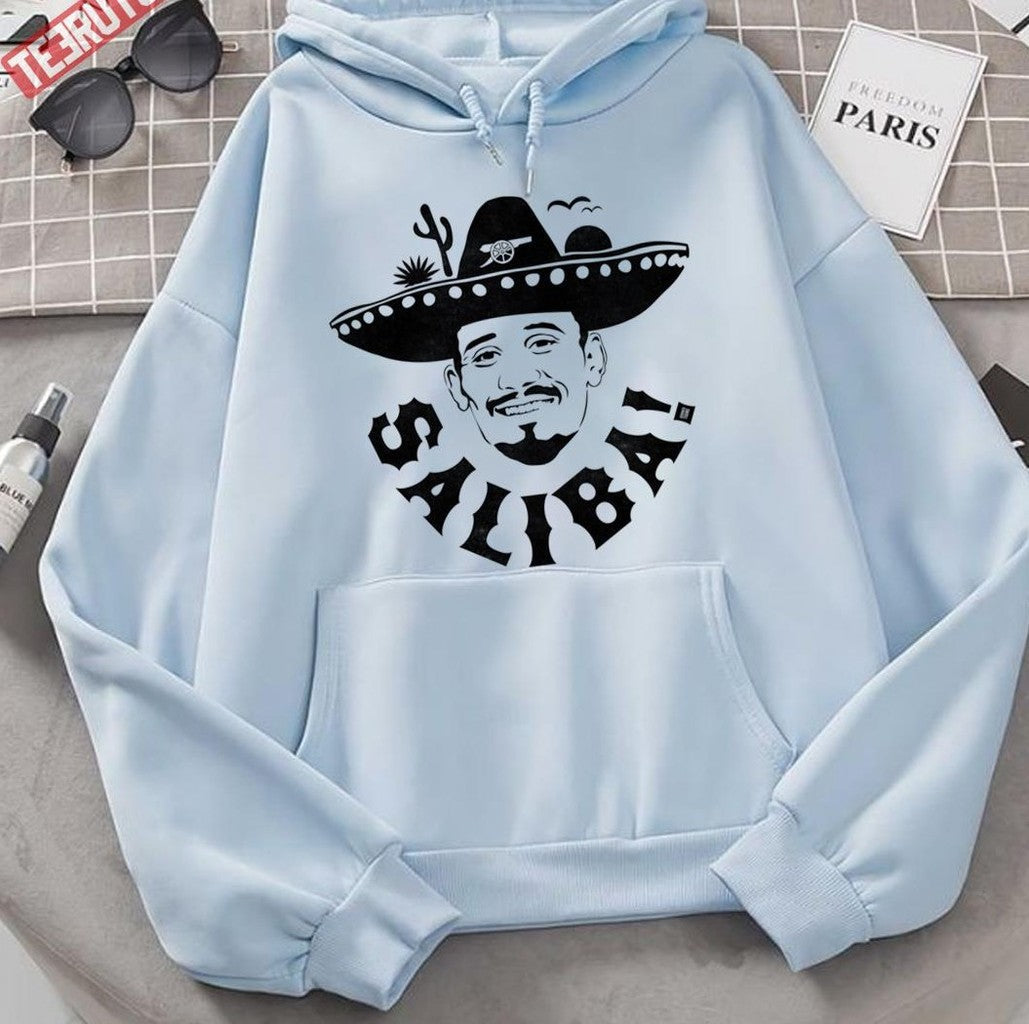 Saliba Tequila The Arsenal Unisex Hoodie - T-Shirt, Sweatshirt, Hoodie