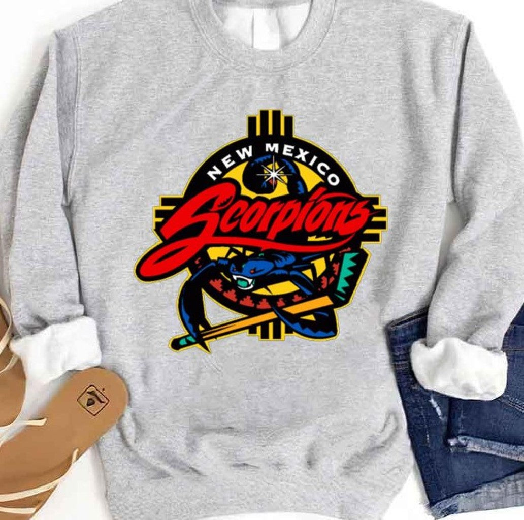 New Mexico Scorpions Hockey Logo Unisex Sweatshirt - T-Shirt, Sweatshirt, Hoodie