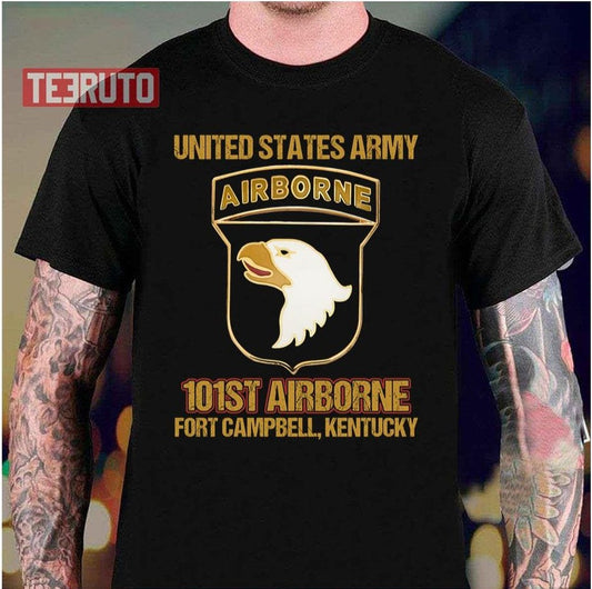Army Airborne 101st Fort Campbell United States Unisex T-Shirt - T-Shirt, Sweatshirt, Hoodie
