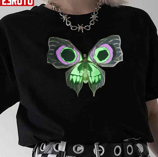 Arcane Jinx Butterfly Arcane Unisex T-Shirt - T-Shirt, Sweatshirt, Hoodie