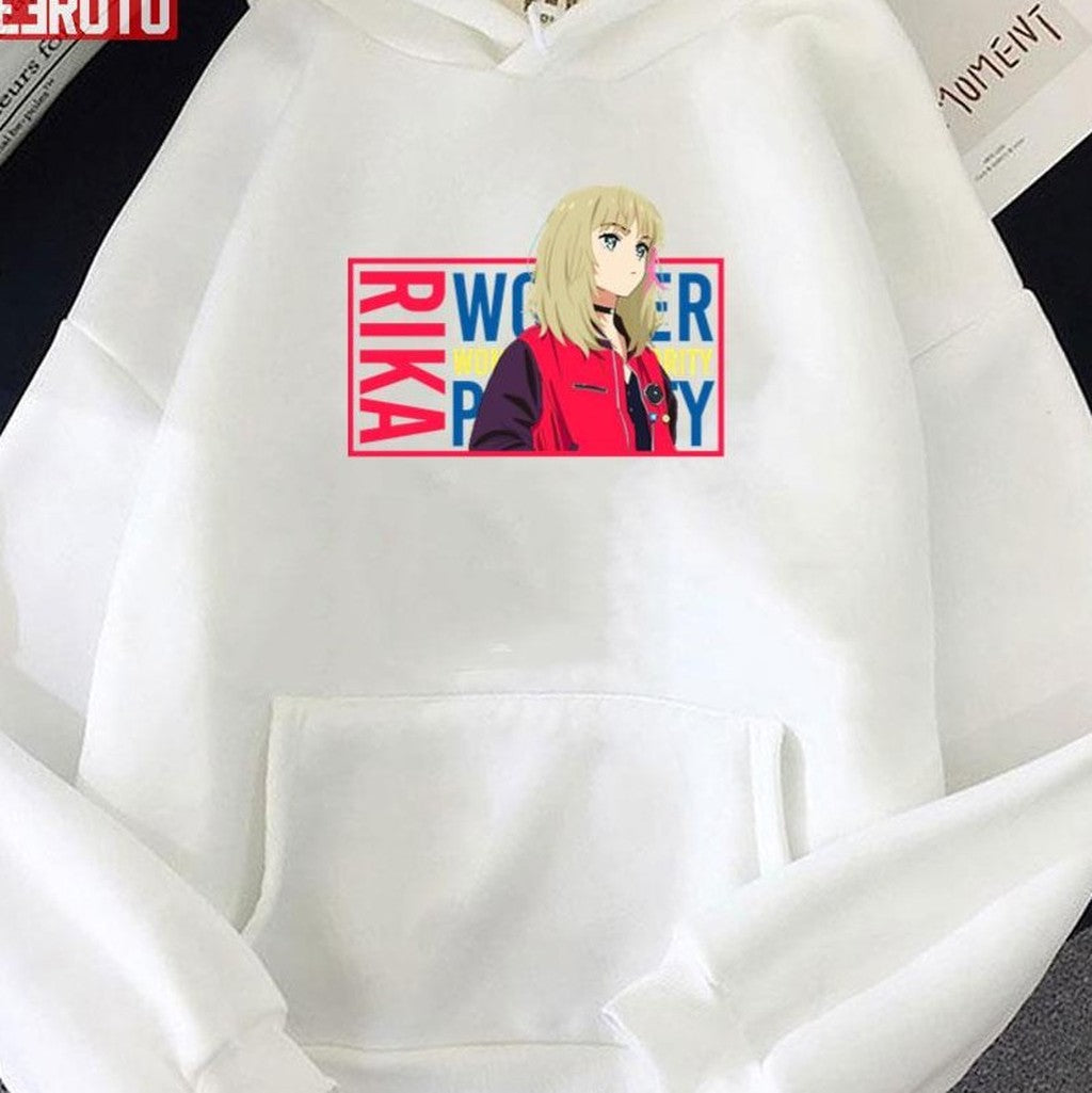 Rika Kawai Wonder Egg Priority Anime Unisex Hoodie - T-Shirt, Sweatshirt, Hoodie