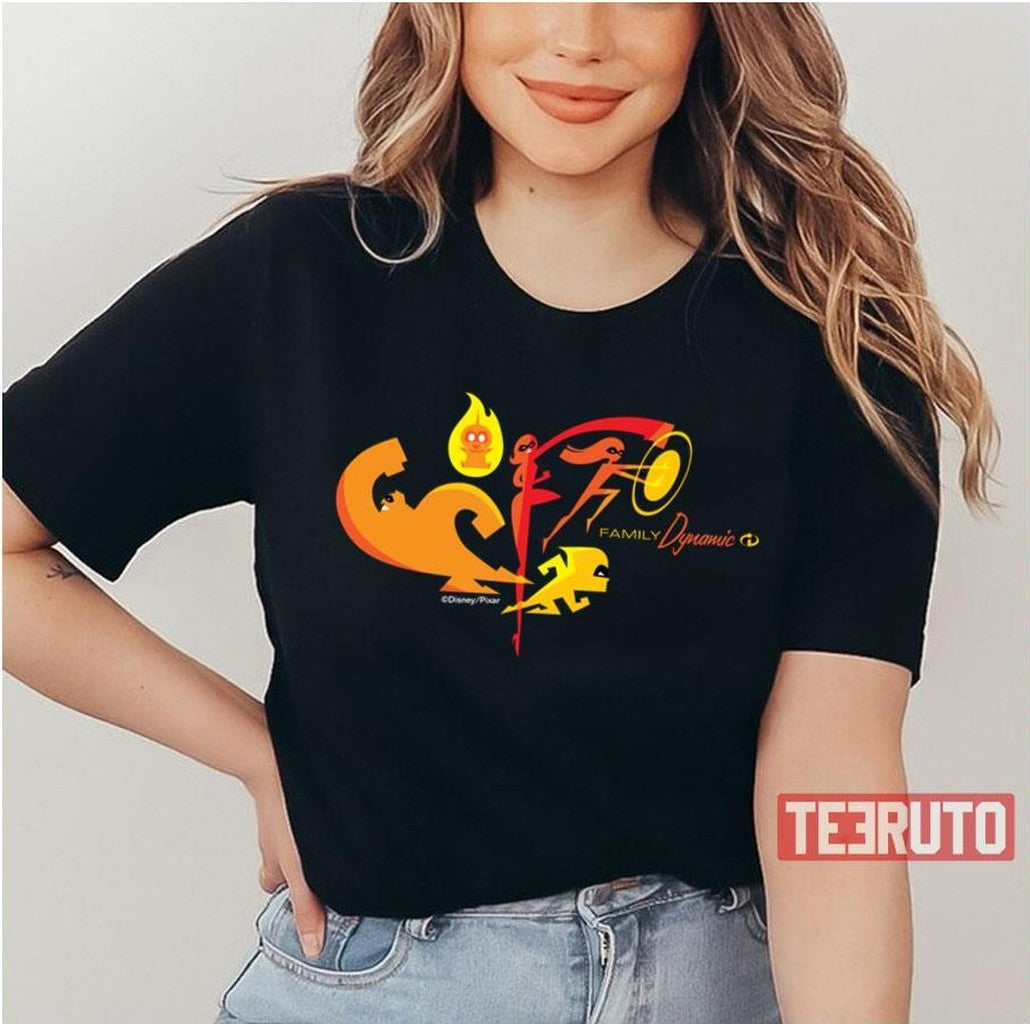 Red Logo The Incredibles 2 Family Dynamic Unisex T-Shirt - T-Shirt, Sweatshirt, Hoodie
