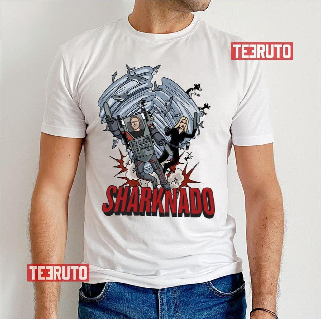 Shark Heroes Sharknado Unisex T-Shirt - T-Shirt, Sweatshirt, Hoodie