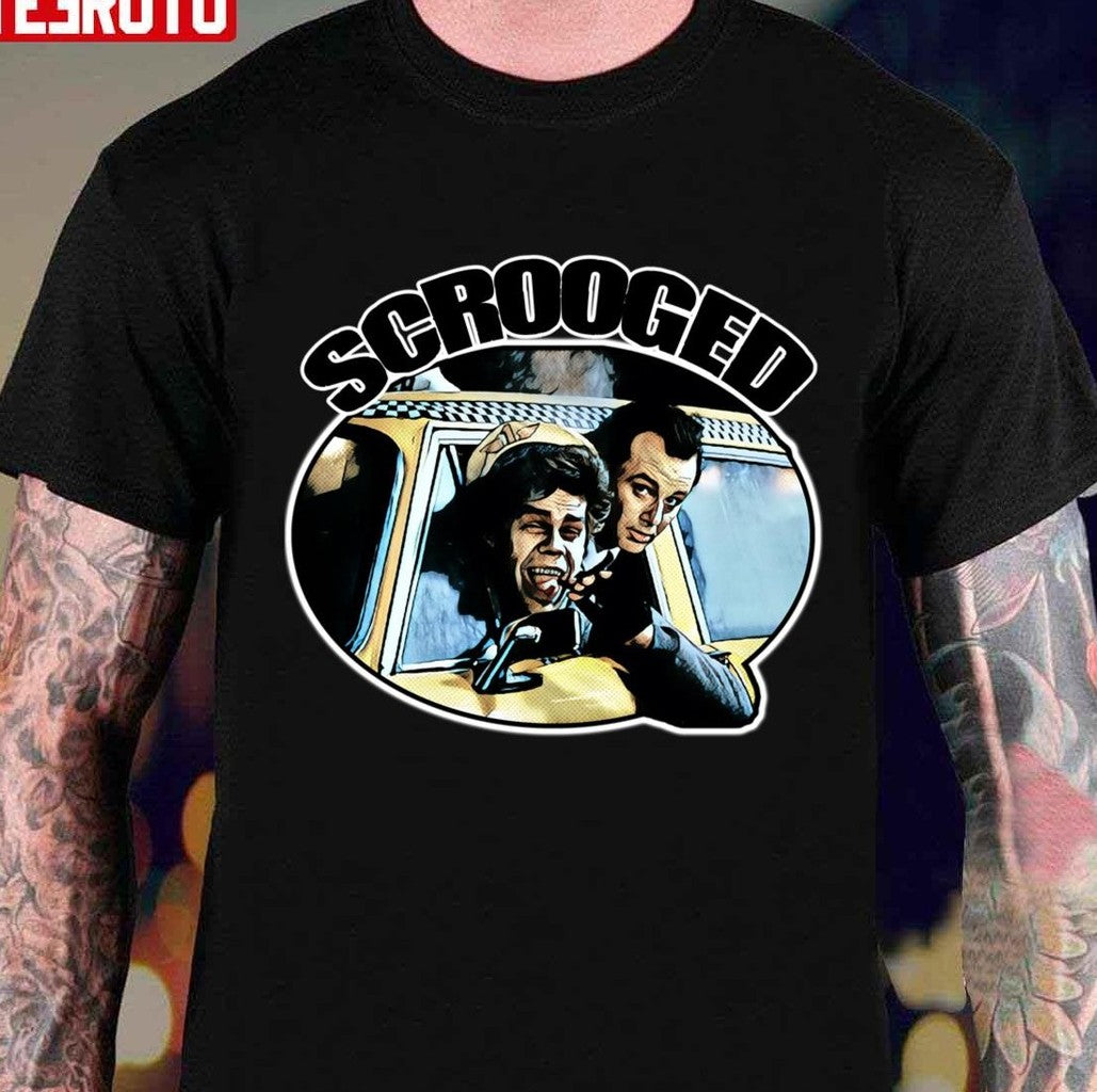 Scrooged Bill David On The Car Unisex T-shirt - T-Shirt, Sweatshirt, Hoodie
