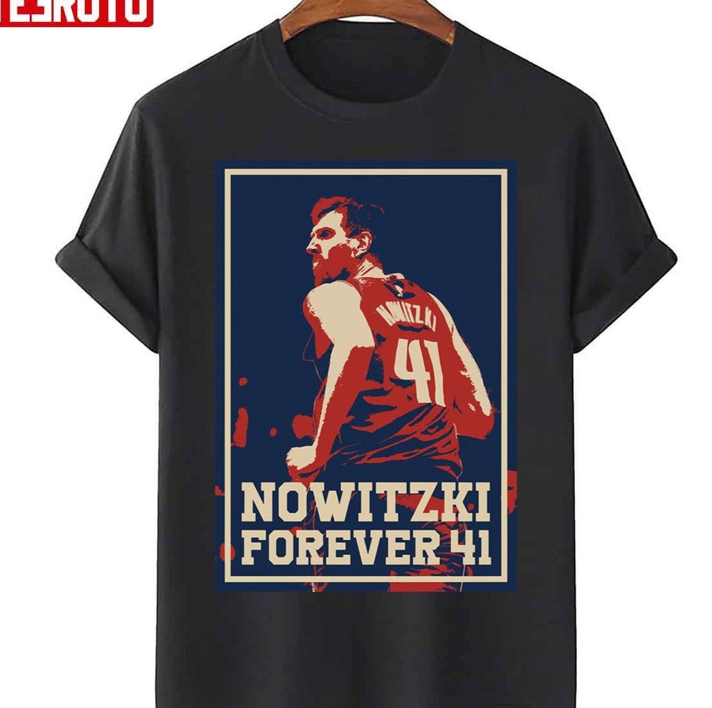Navy Champion Dirk Nowitzki Unisex T-Shirt - T-Shirt, Sweatshirt, Hoodie