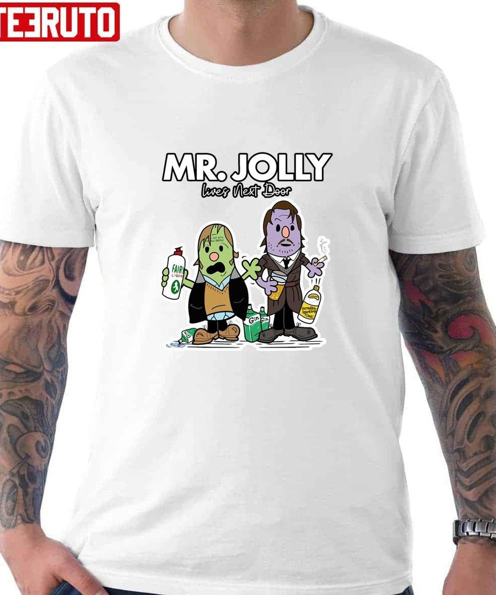 Mr Jolly Dreamytime Escorts Gin And Fairy Liquid Cartoon Unisex T-Shirt - T-Shirt, Sweatshirt, Hoodie