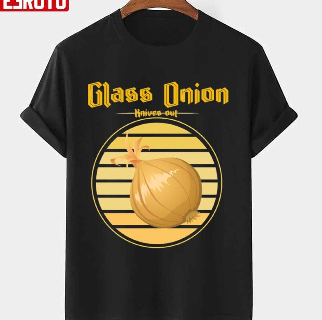 Parody Glass Onion Funny Unisex T-Shirt - T-Shirt, Sweatshirt, Hoodie