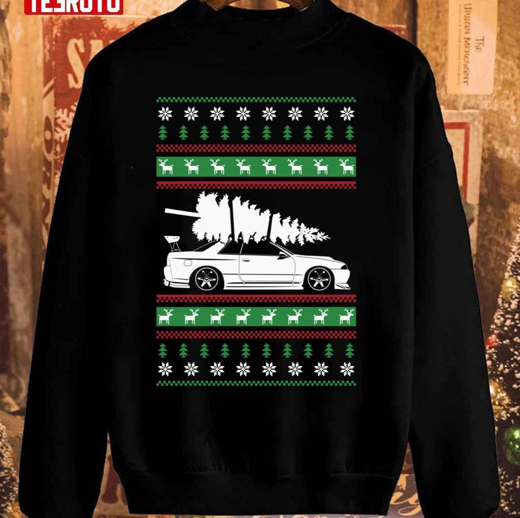Nissan Skyline Gt R R32 Grisworld Christmas Perfect Gift Unisex Sweatshirt - T-Shirt, Sweatshirt, Hoodie