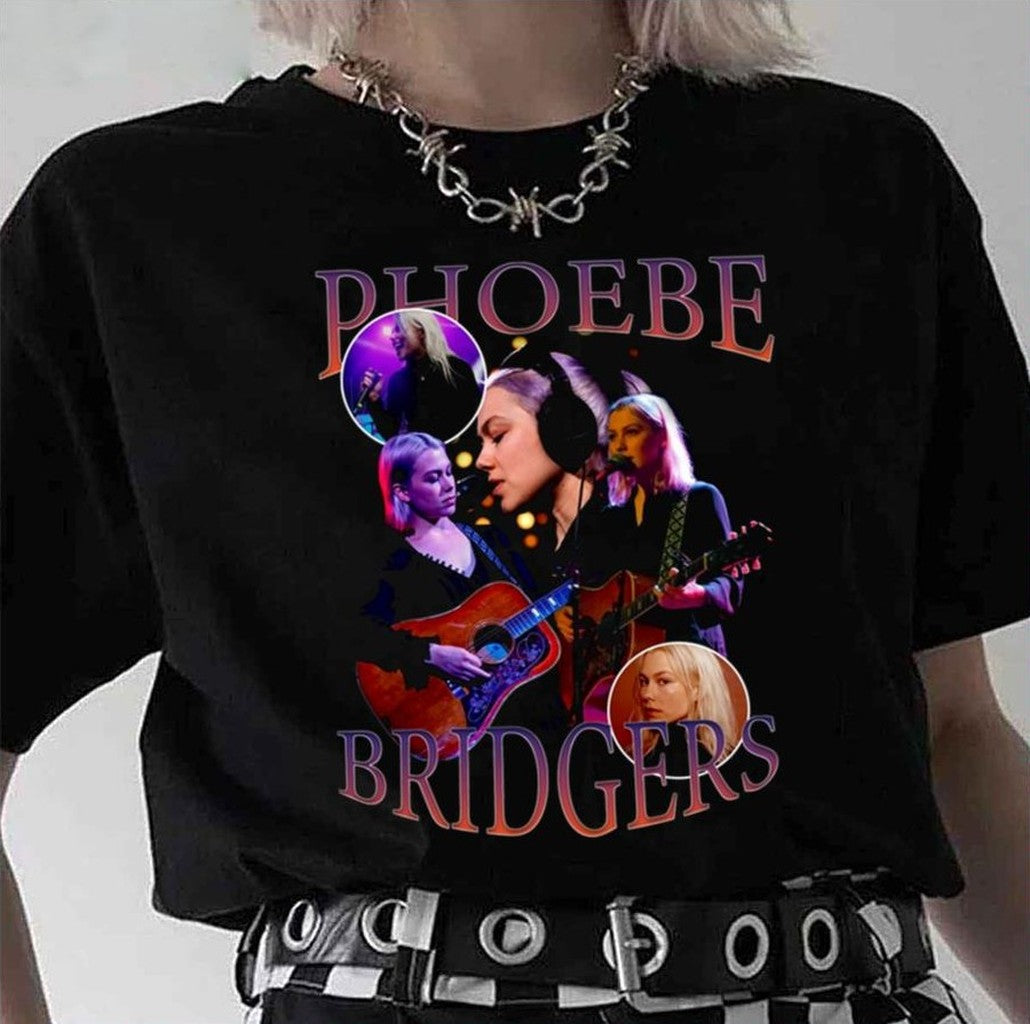 Phoebe Bridgers Graphic Collage Design Unisex T-Shirt - T-Shirt, Sweatshirt, Hoodie