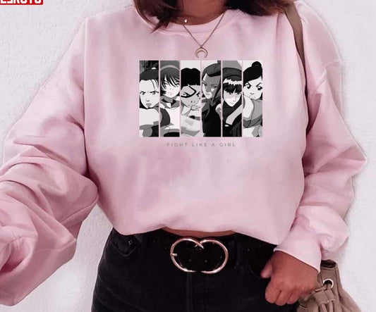 Animated Films And Series A Fight Like A Girl Unisex Hoodie, Sweatshirt - T-Shirt, Sweatshirt, Hoodie