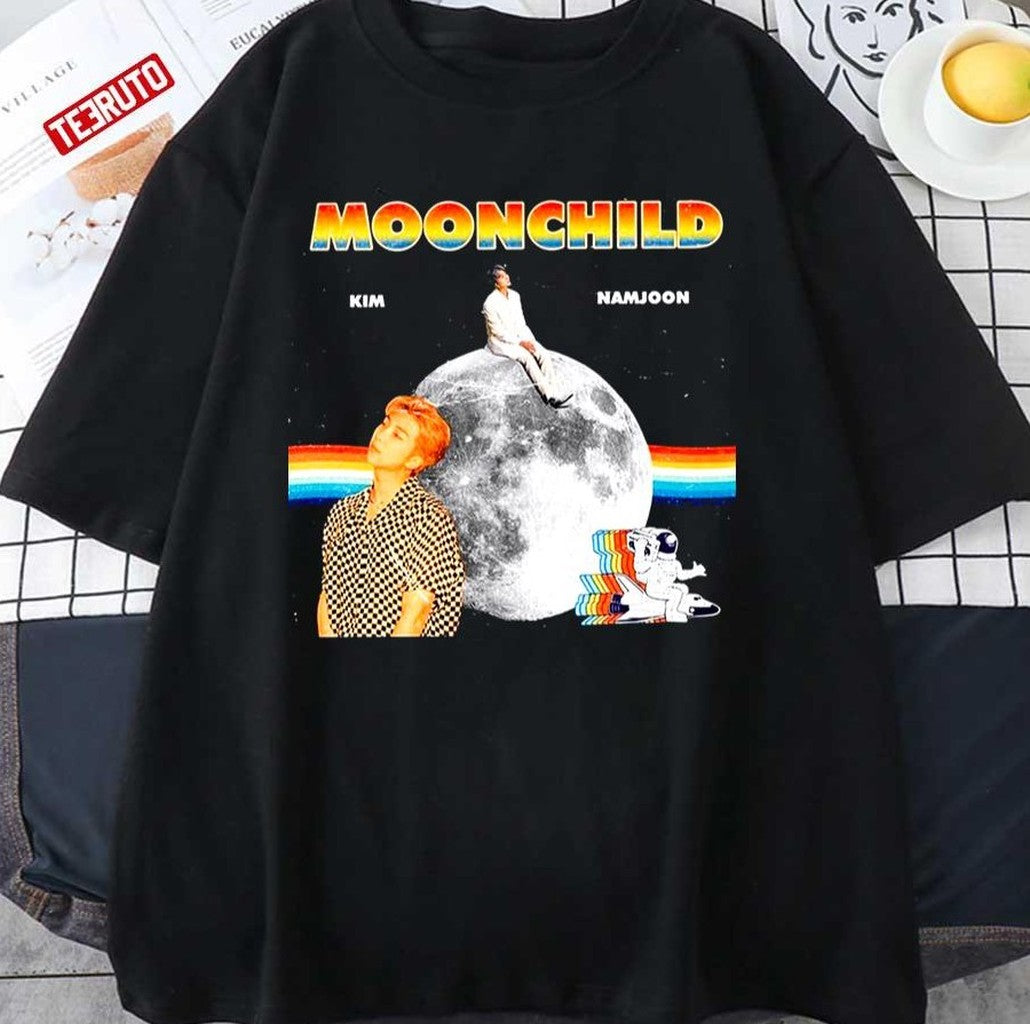 Moonchild Kim Namjoon Bts Rm Mono Mixtape Artwork Unisex T-Shirt - T-Shirt, Sweatshirt, Hoodie