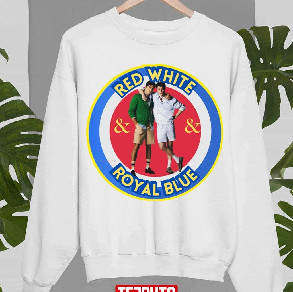 Red White And Royal Blue Unisex Sweatshirt - T-Shirt, Sweatshirt, Hoodie