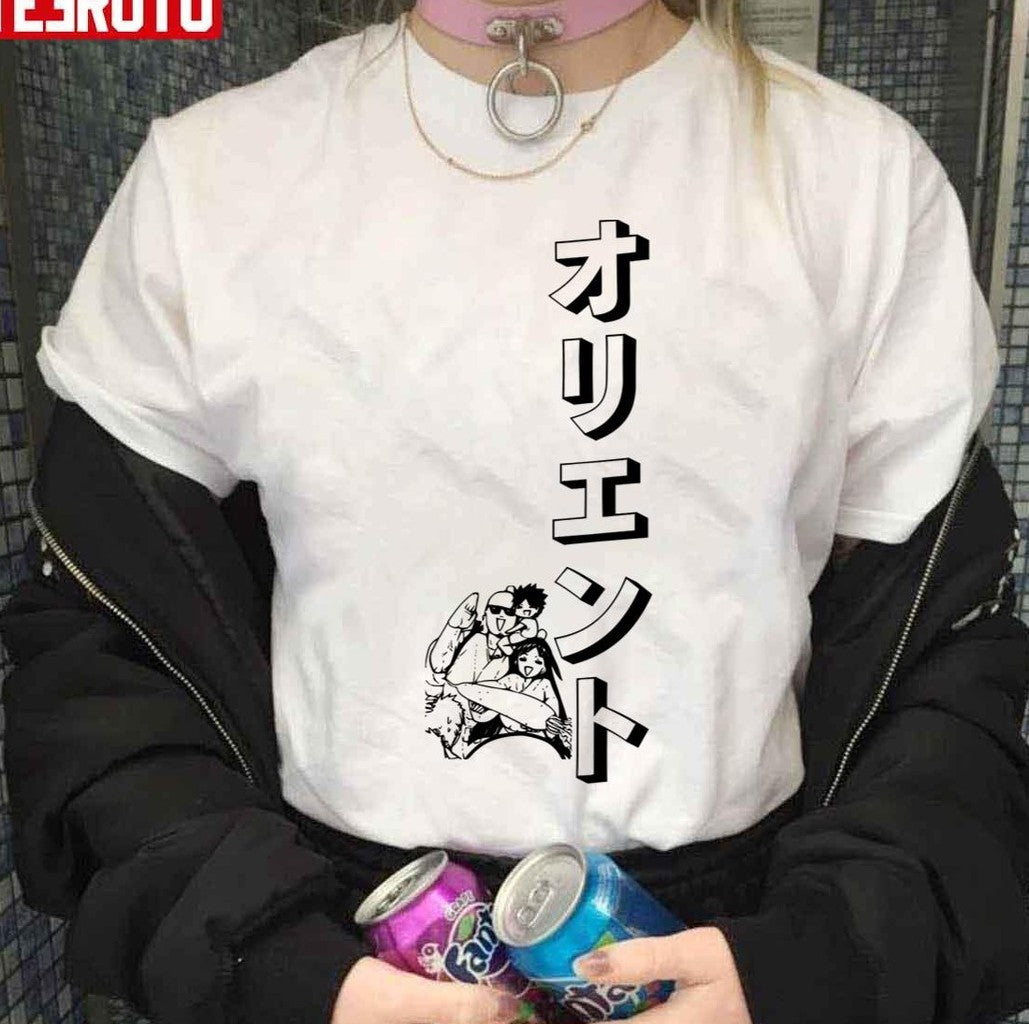Musashi Orient Vintage Japanese Text Katakana Unisex T-Shirt - T-Shirt, Sweatshirt, Hoodie