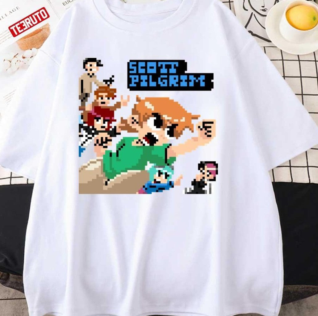 Scott Pilgrim Pixel Unisex T-Shirt - T-Shirt, Sweatshirt, Hoodie