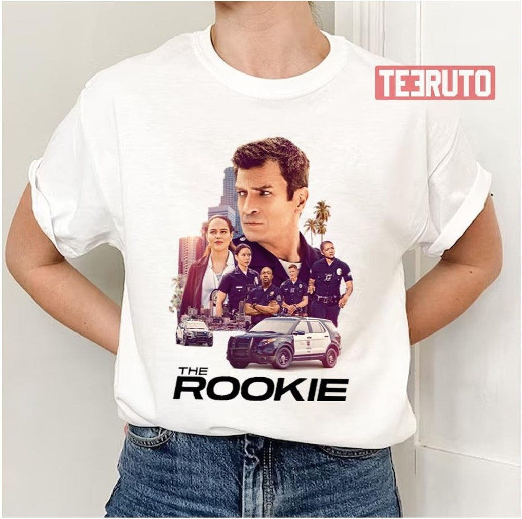 Nathan Fillion And Partners The Rookie Tv Show Unisex T-Shirt - T-Shirt, Sweatshirt, Hoodie