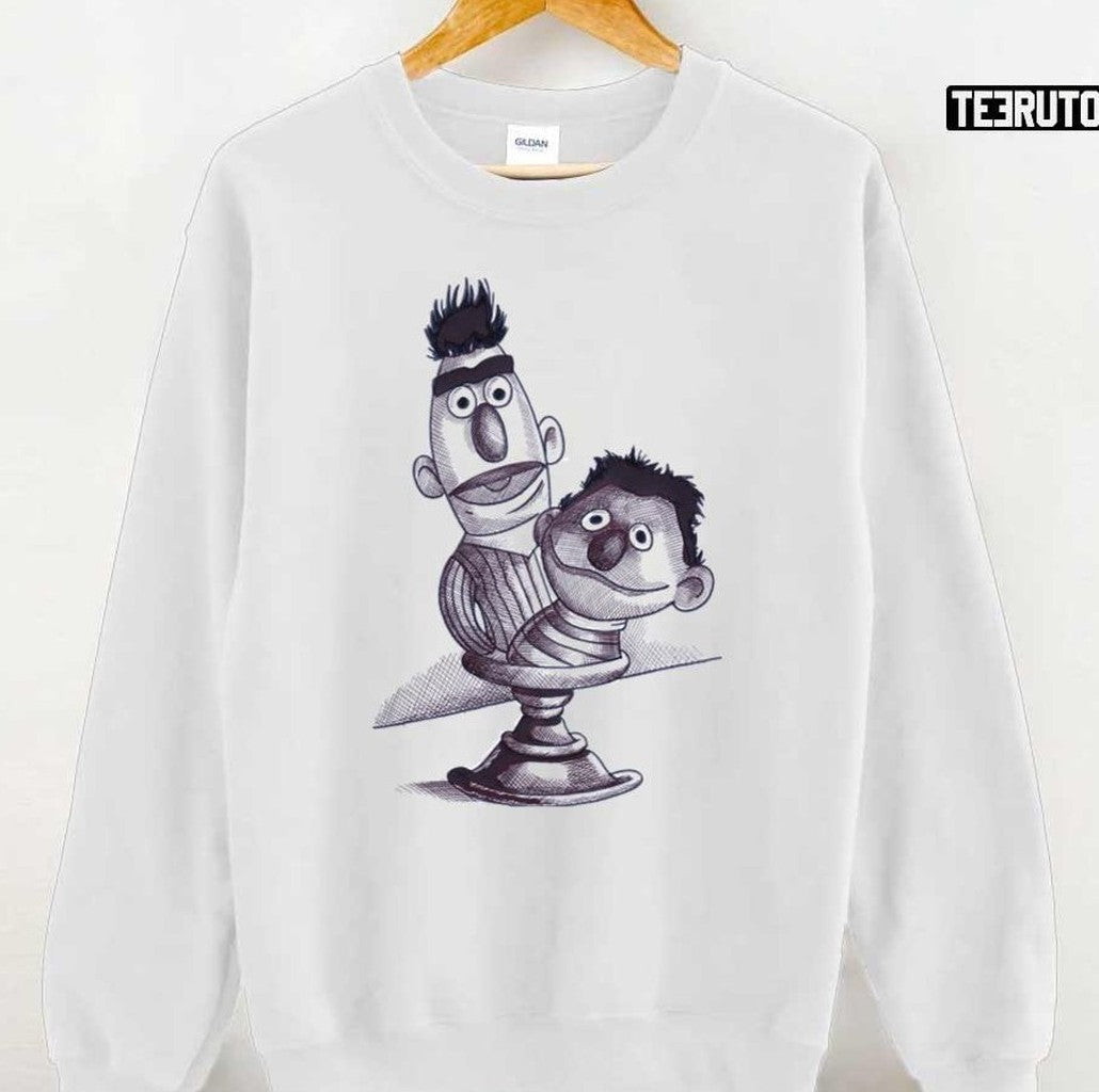 Pion Bart And Ernest 80's Unisex Sweatshirt - T-Shirt, Sweatshirt, Hoodie