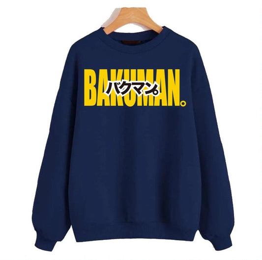 Anime Bakuman Logo Unisex Sweatshirt - T-Shirt, Sweatshirt, Hoodie