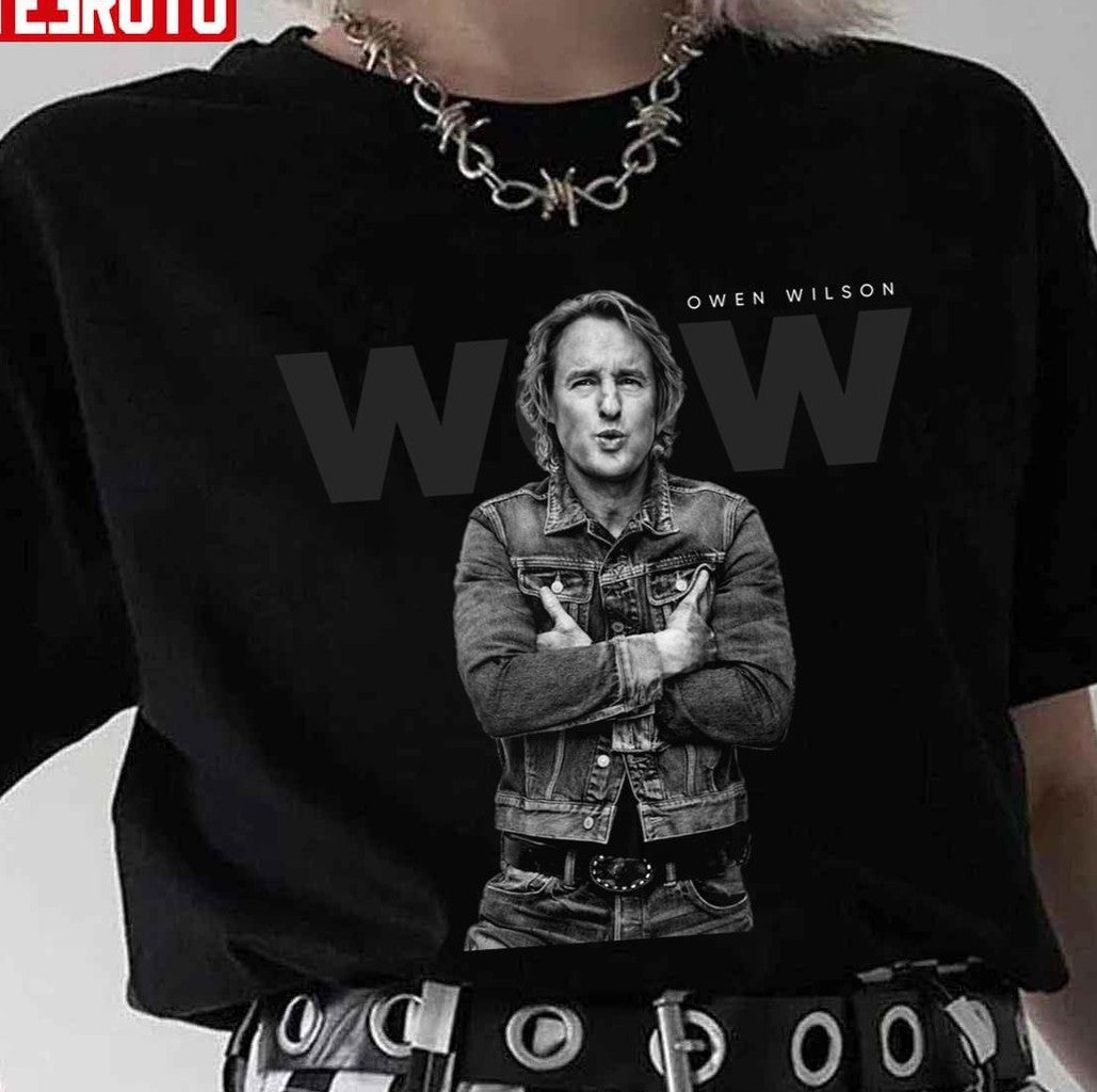 Owen Wilson Wow Meme In Zoolander Unisex T-Shirt - T-Shirt, Sweatshirt, Hoodie