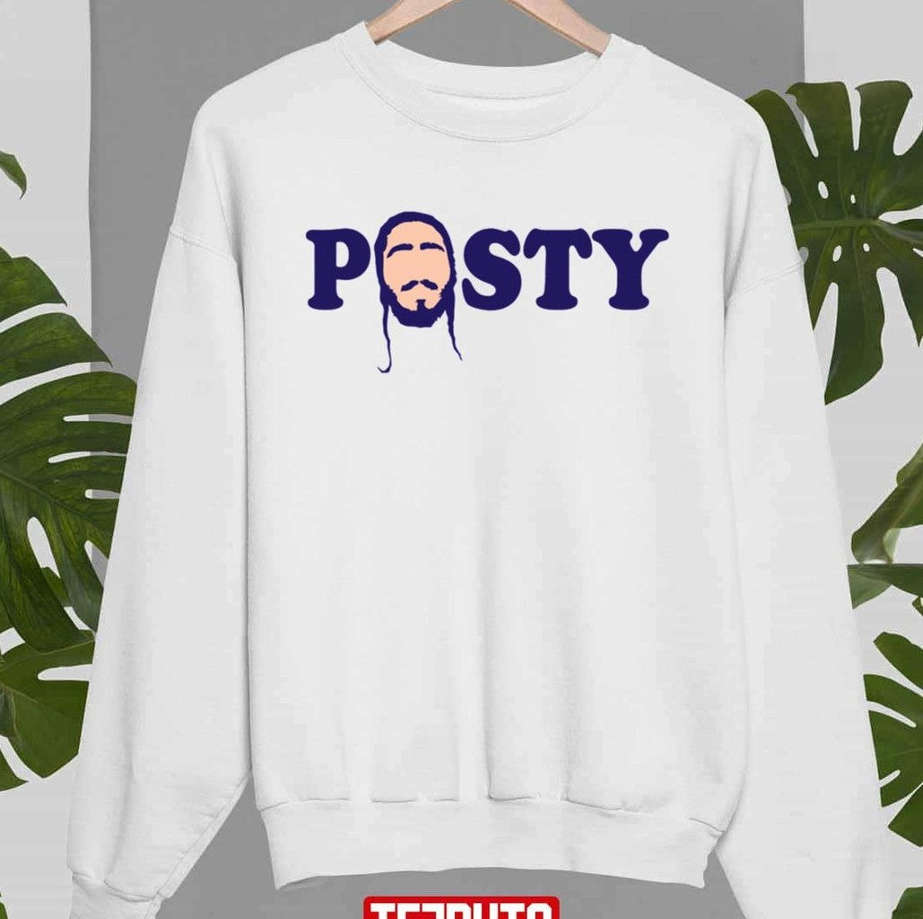 Post Malone Vector Cartoon Posty Unisex Sweatshirt - T-Shirt, Sweatshirt, Hoodie