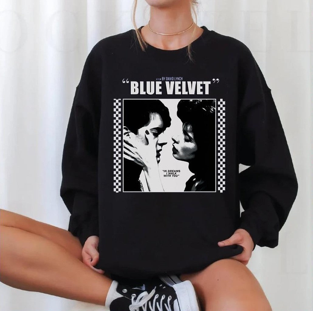 Rossellini Lynch Icon Scene Blue Velvet Unisex Sweatshirt - T-Shirt, Sweatshirt, Hoodie