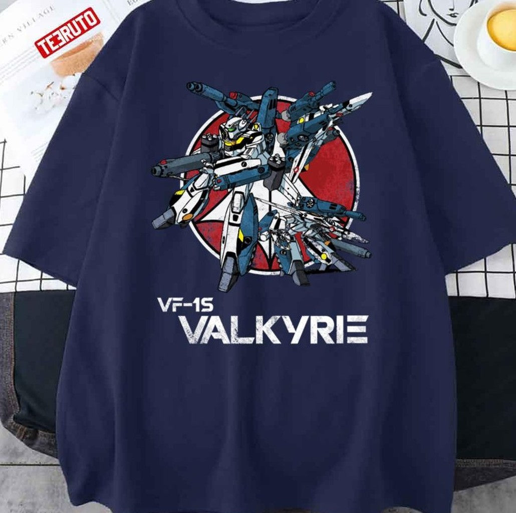 Anime Vintage Skull Squadron Unisex T-Shirt - T-Shirt, Sweatshirt, Hoodie