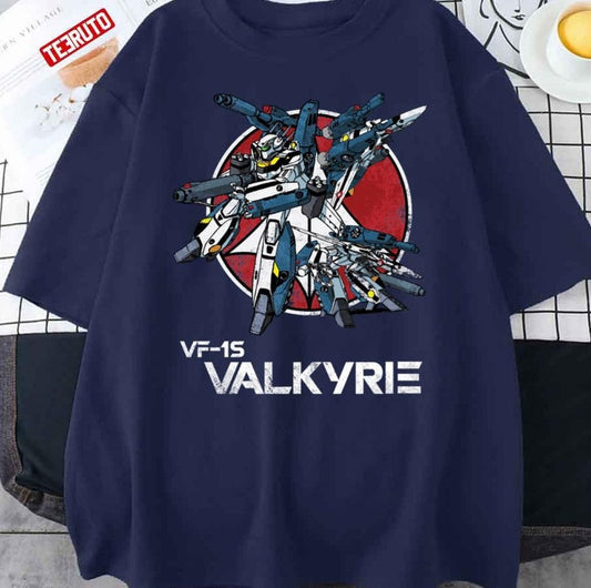 Anime Vintage Skull Squadron Unisex T-Shirt - T-Shirt, Sweatshirt, Hoodie