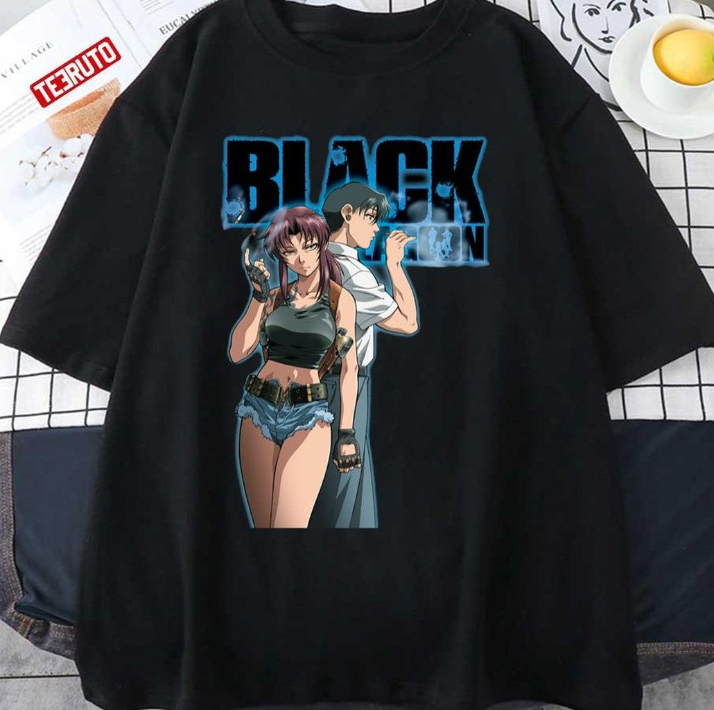 Rokurou Revy Duo Black Lagoon Anime Unisex T-shirt - T-Shirt, Sweatshirt, Hoodie