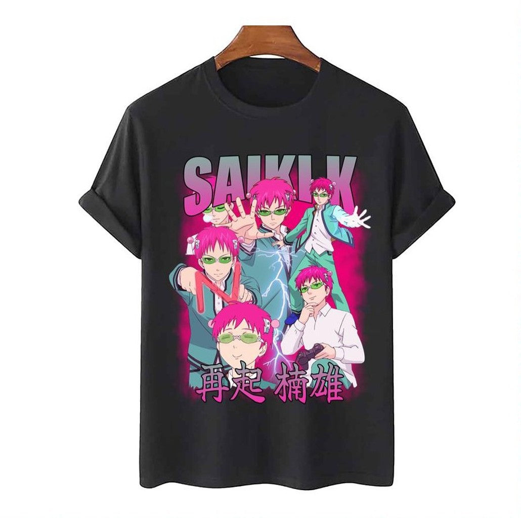 Saiki Kusuo Japanese Anime The Disastrous Life Of Saiki K Unisex T-Shirt - T-Shirt, Sweatshirt, Hoodie