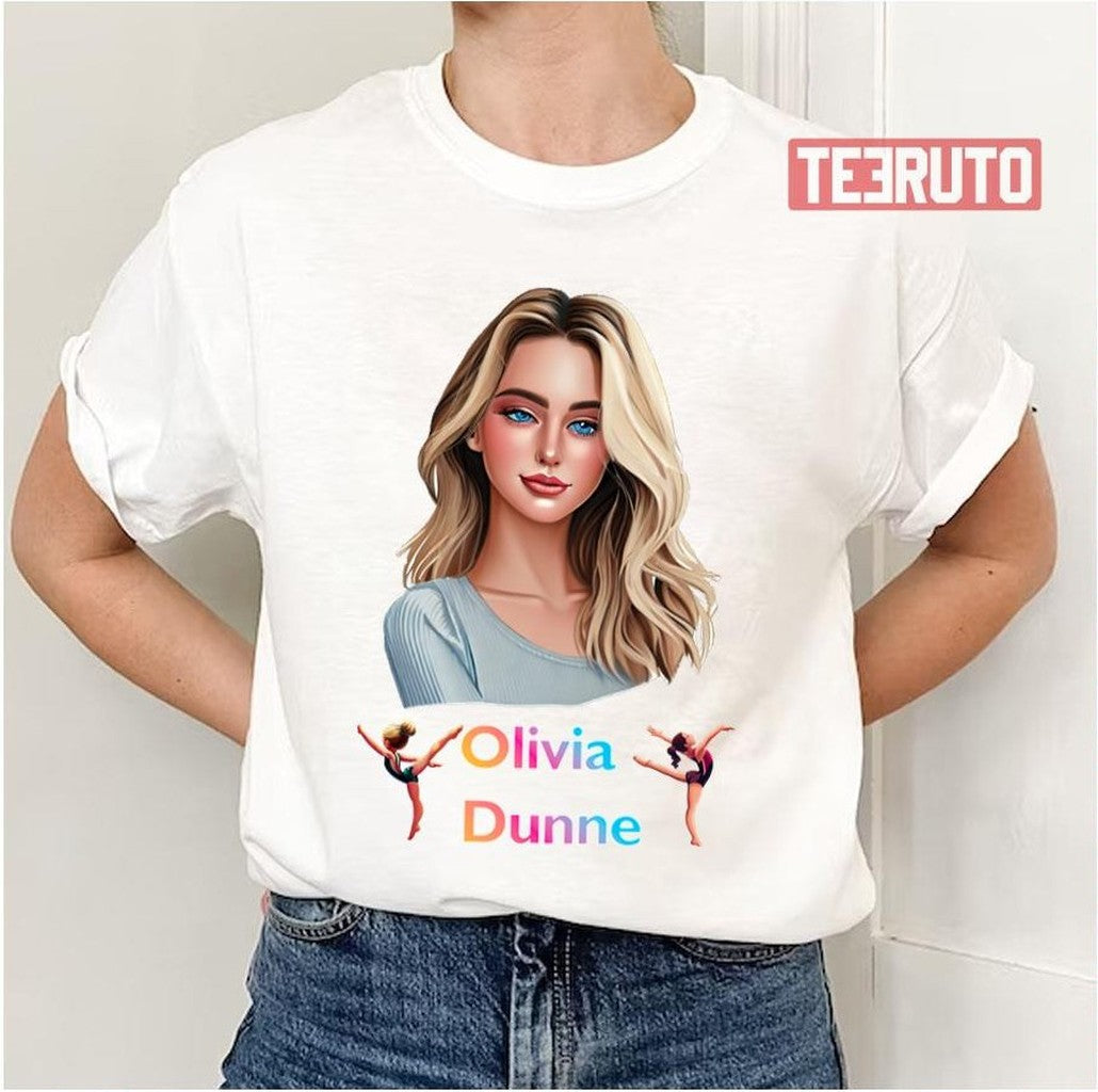 Olivia Dunne Gymnastics Design Unisex T-Shirt - T-Shirt, Sweatshirt, Hoodie