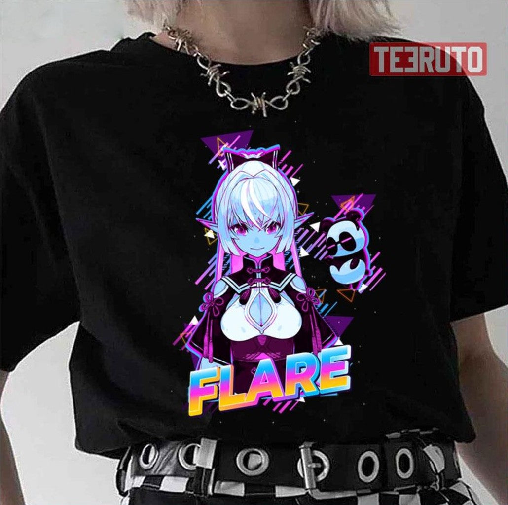 Shiranui Flare Vtuber Hololive Unisex T-Shirt - T-Shirt, Sweatshirt, Hoodie