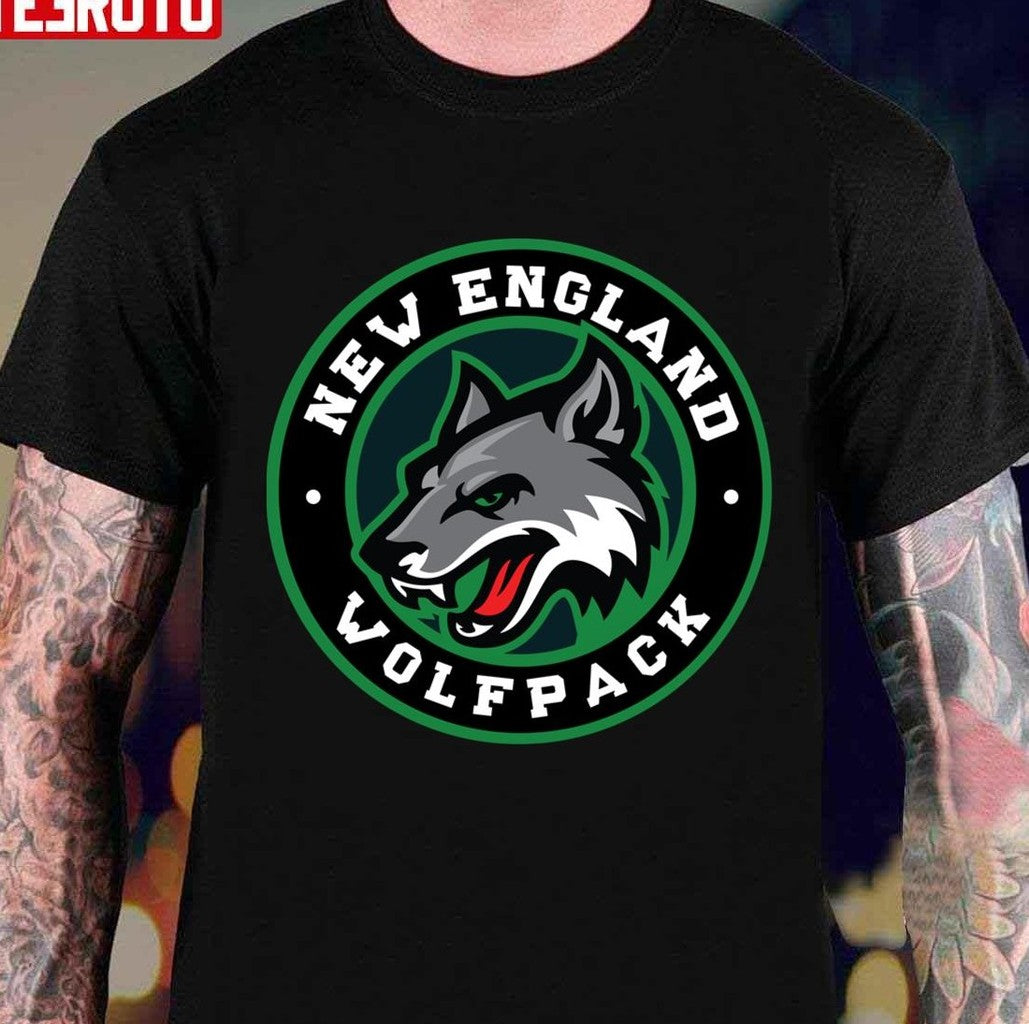 New England Wolfpack Alternate Simulation Hockey League Unisex T-Shirt - T-Shirt, Sweatshirt, Hoodie