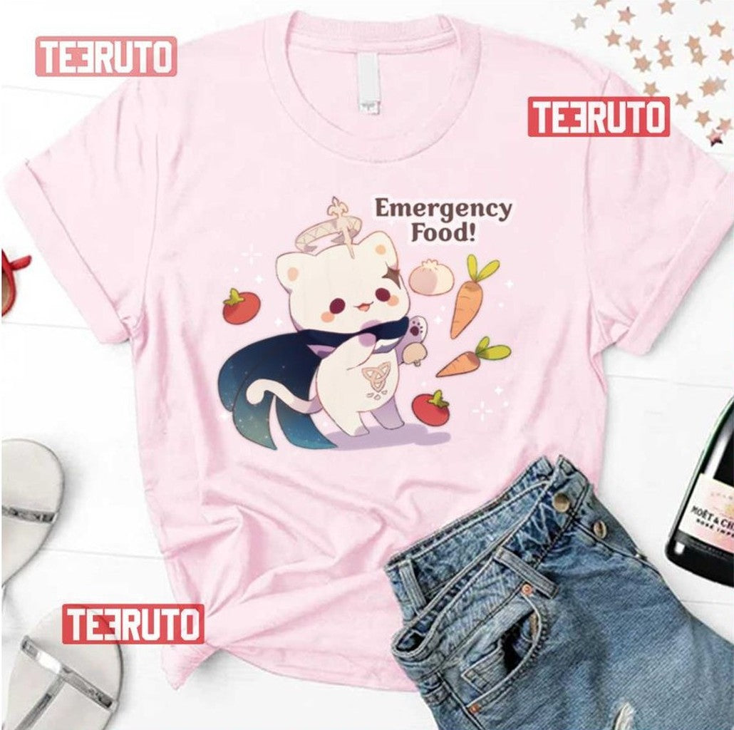 Paimon Emergency Food Genshin Impact Unisex T-Shirt - T-Shirt, Sweatshirt, Hoodie