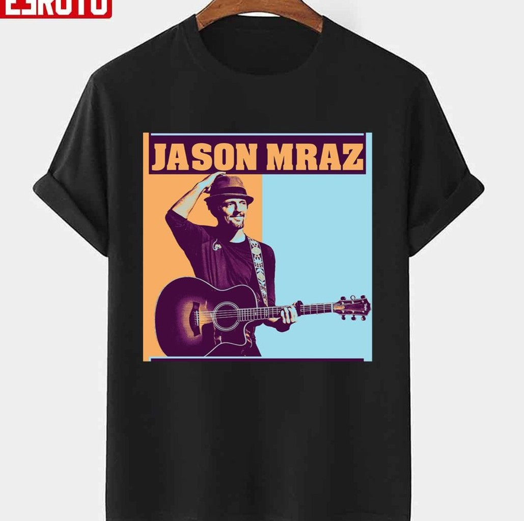 Pop Guitarist Singer Jason Mraz Vintage Unisex T-Shirt - T-Shirt, Sweatshirt, Hoodie