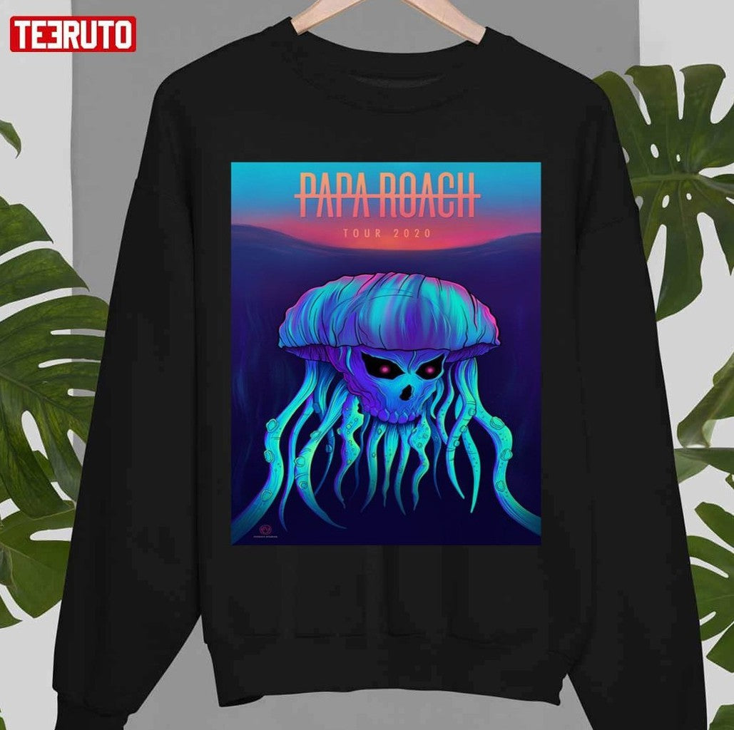 Papa Roach Tour 2020 Unisex Sweatshirt - T-Shirt, Sweatshirt, Hoodie
