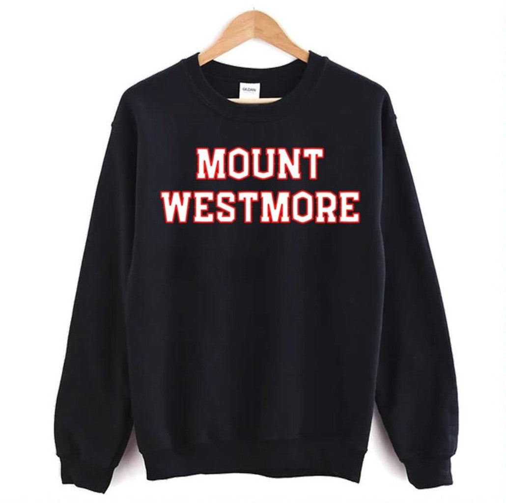 Mount Westmore White Logo Unisex Sweatshirt - T-Shirt, Sweatshirt, Hoodie