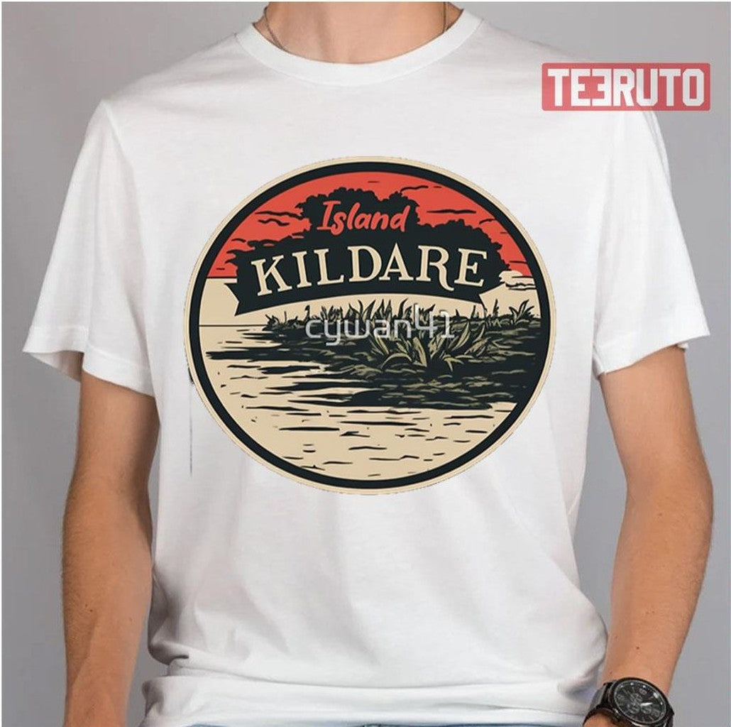 Round Logo Kildare Island Outer Banks Unisex T-Shirt - T-Shirt, Sweatshirt, Hoodie