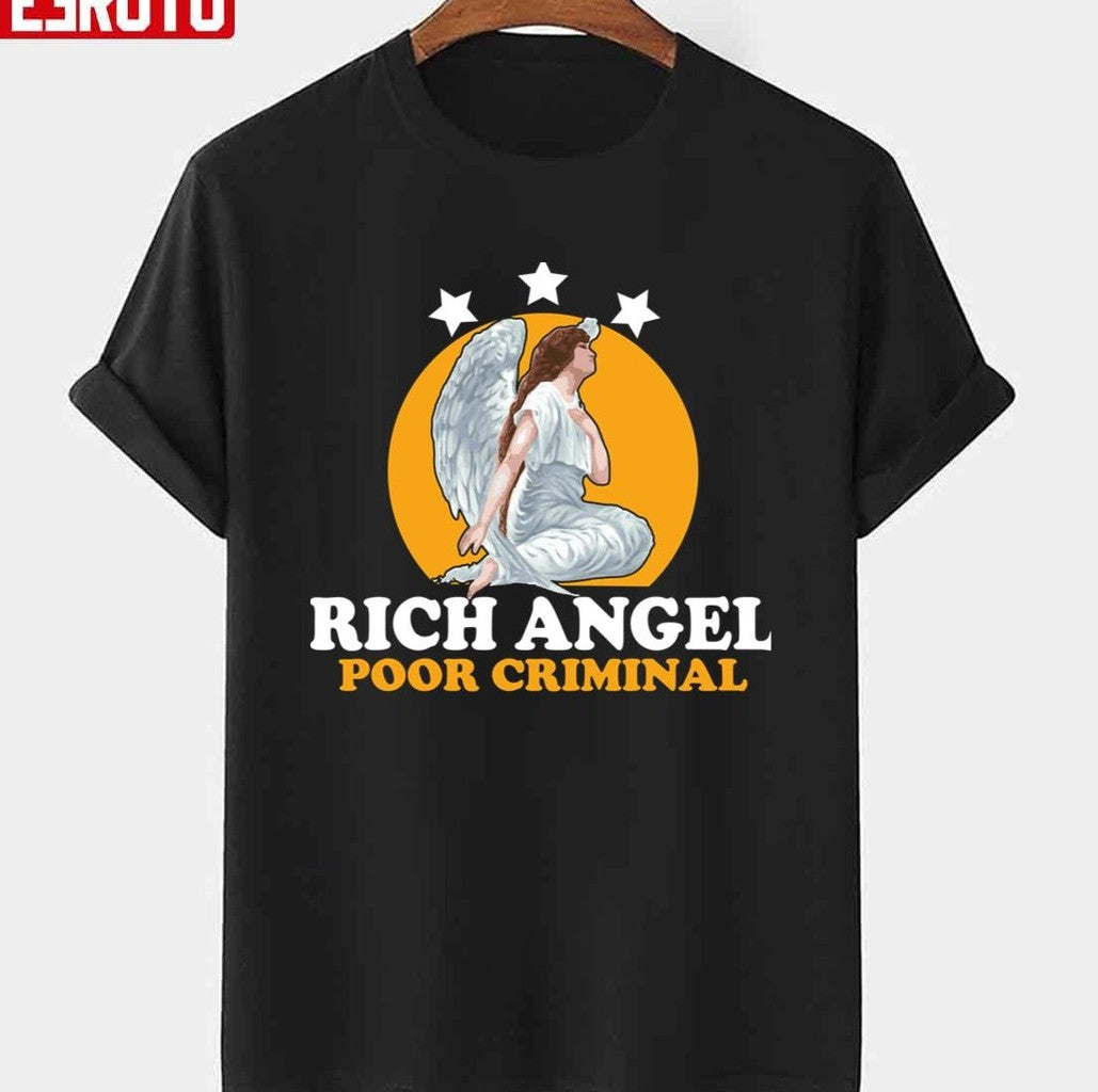Rich Angel Poor Criminal Eliza Fletcher Victim Of Kidnapping Unisex T-Shirt - T-Shirt, Sweatshirt, Hoodie