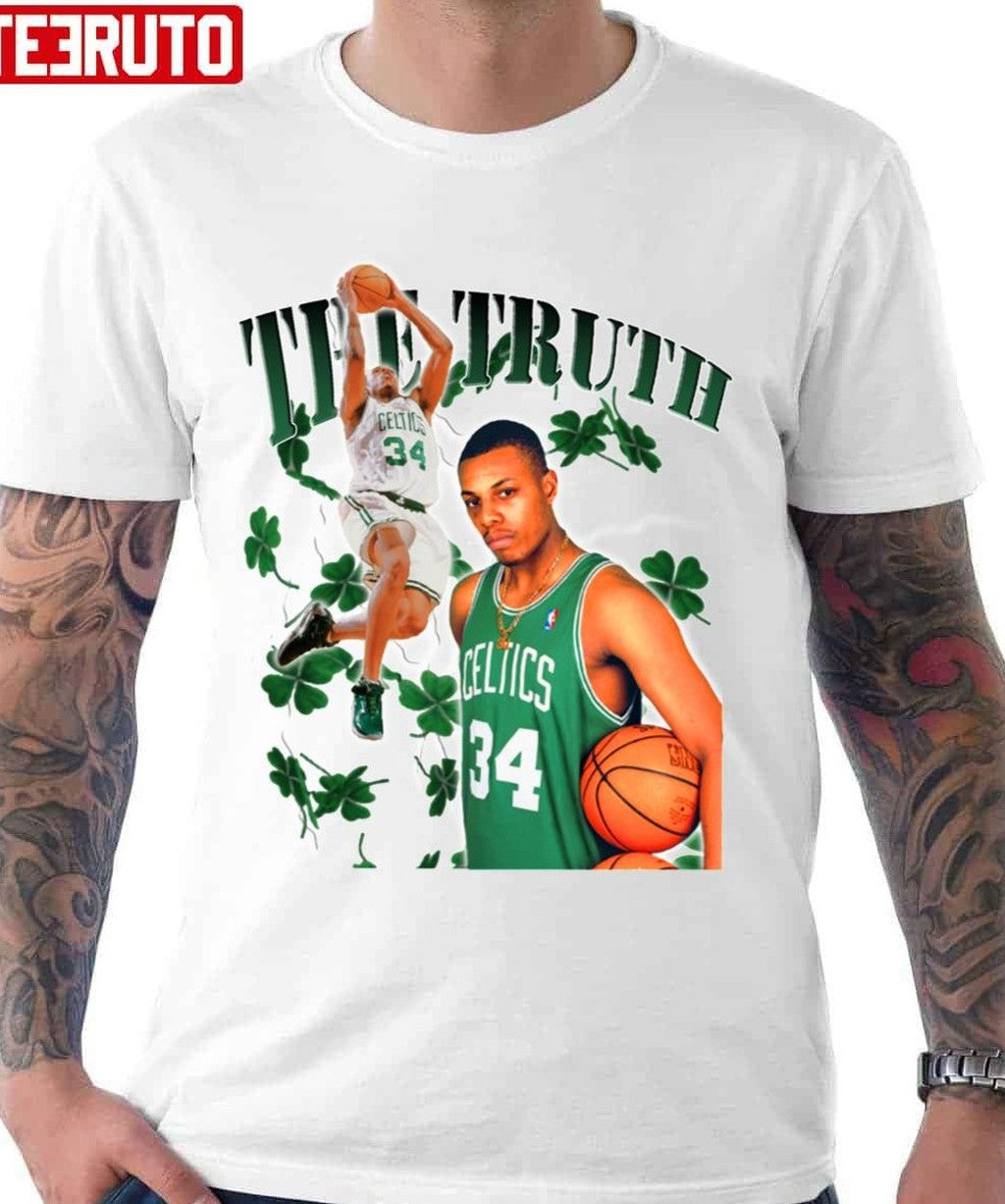 Paul Pierce Vintage 90s The Truth Celtics Unisex T-Shirt - T-Shirt, Sweatshirt, Hoodie