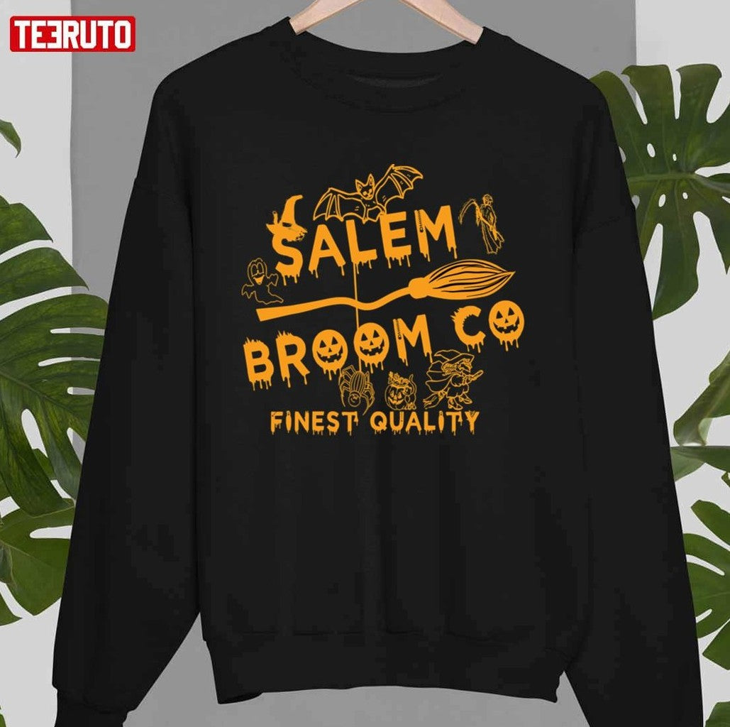 Salem Broom Co Finest Quality Halloween Unisex Sweatshirt - T-Shirt, Sweatshirt, Hoodie