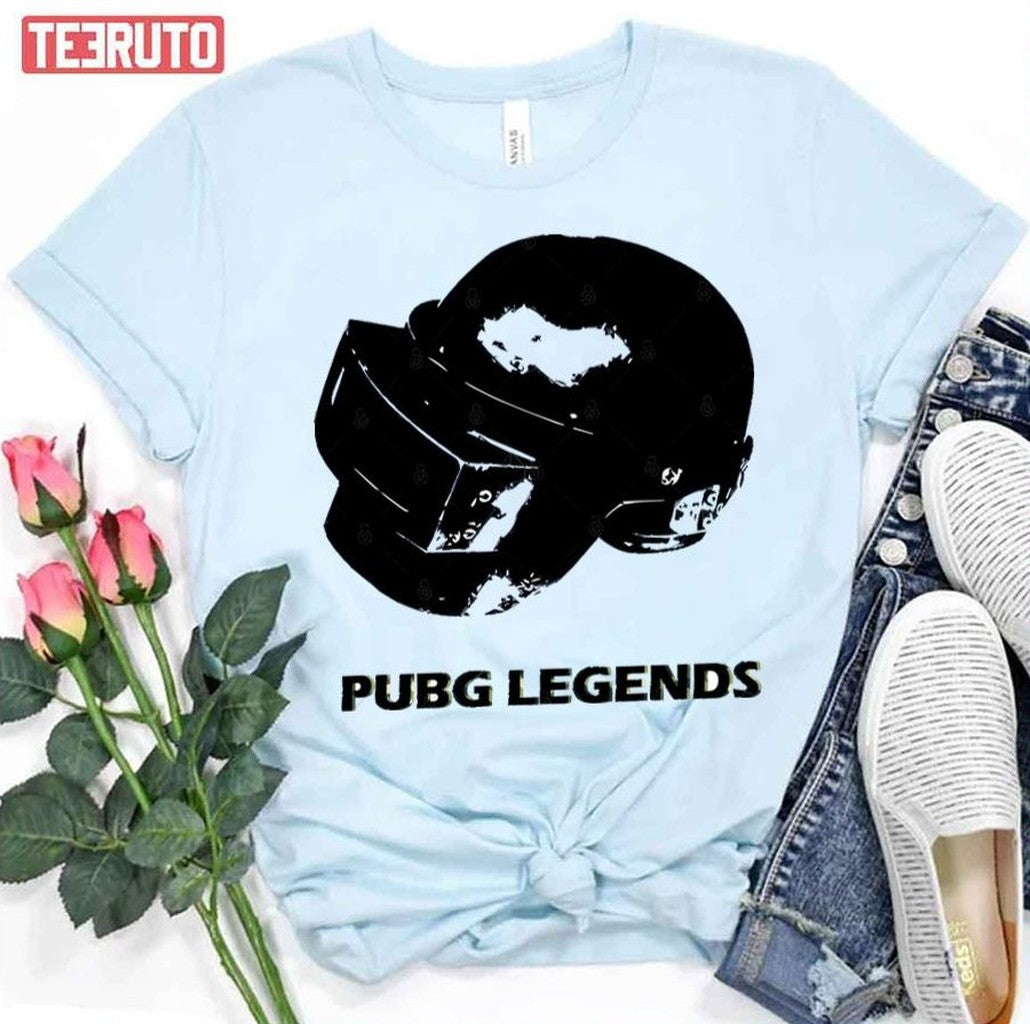 Pubg Legends Helmet Unisex T-Shirt - T-Shirt, Sweatshirt, Hoodie