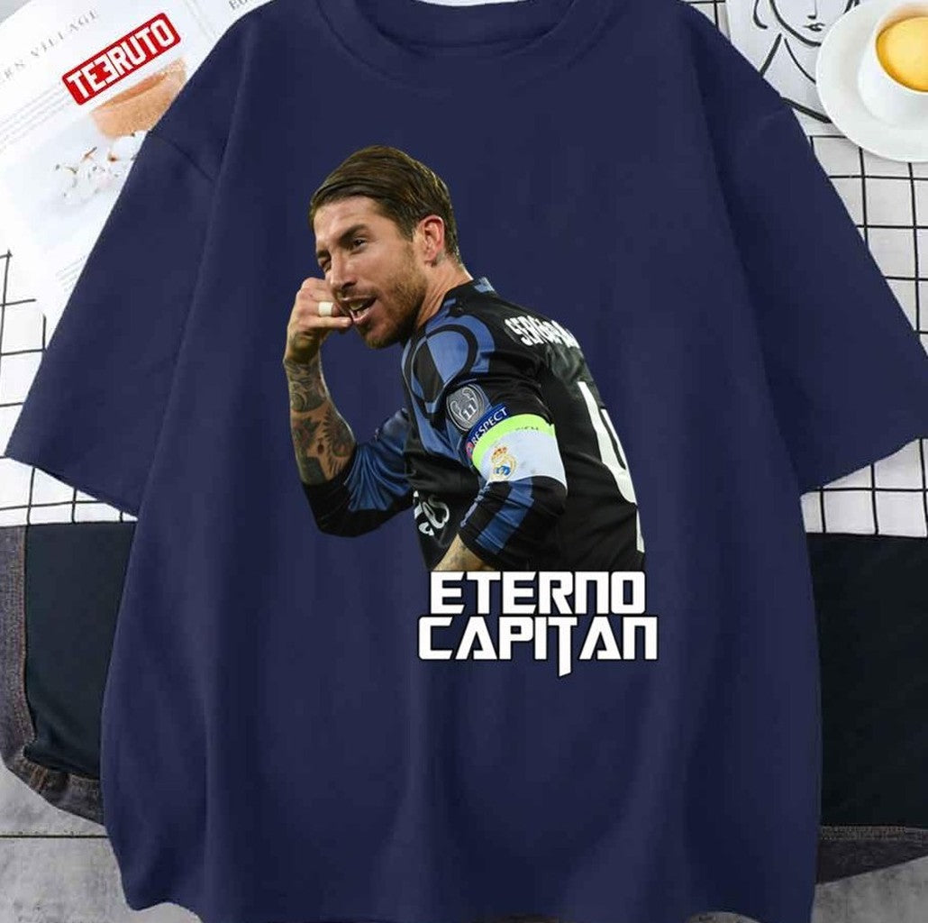 Sergio Ramos Eterno Capitan Unisex T-shirt - T-Shirt, Sweatshirt, Hoodie
