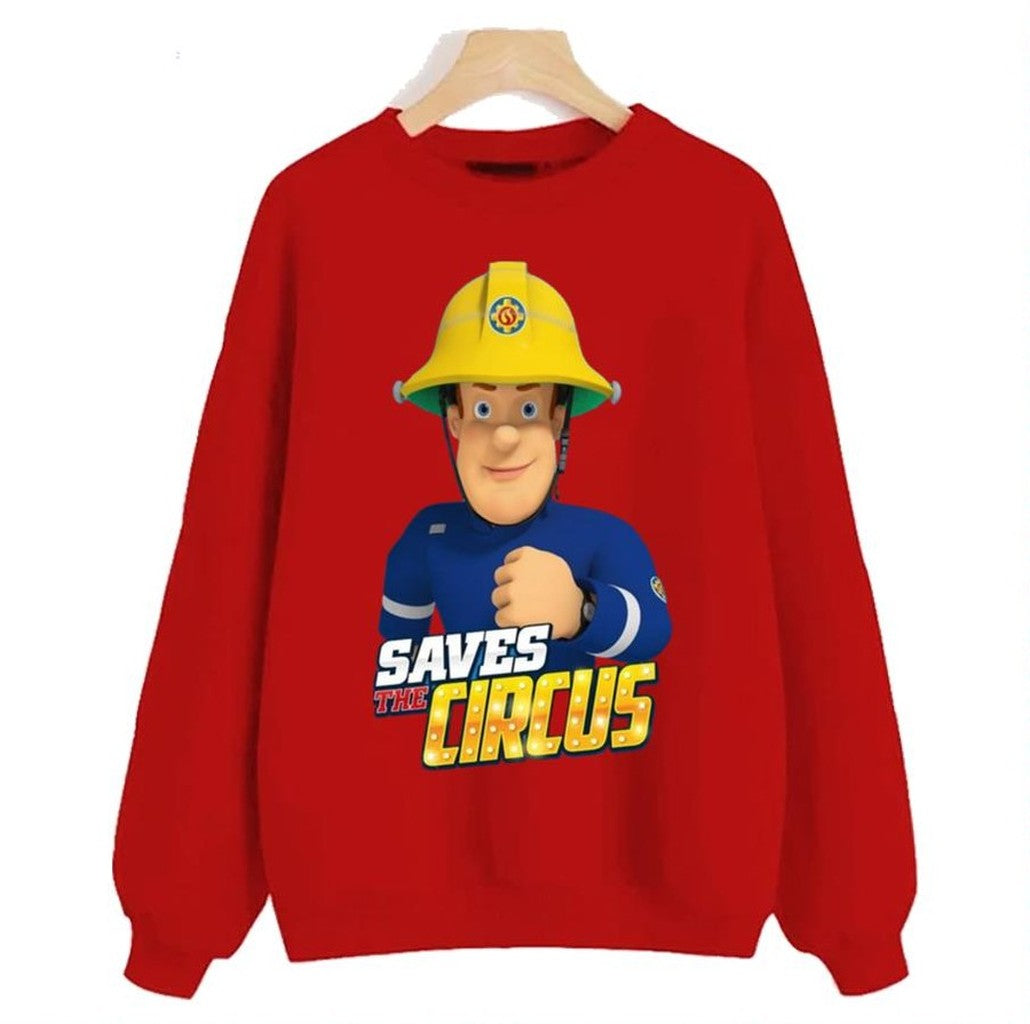 Save The Circus Fireman Sam Retro Vintage Unisex Sweatshirt - T-Shirt, Sweatshirt, Hoodie
